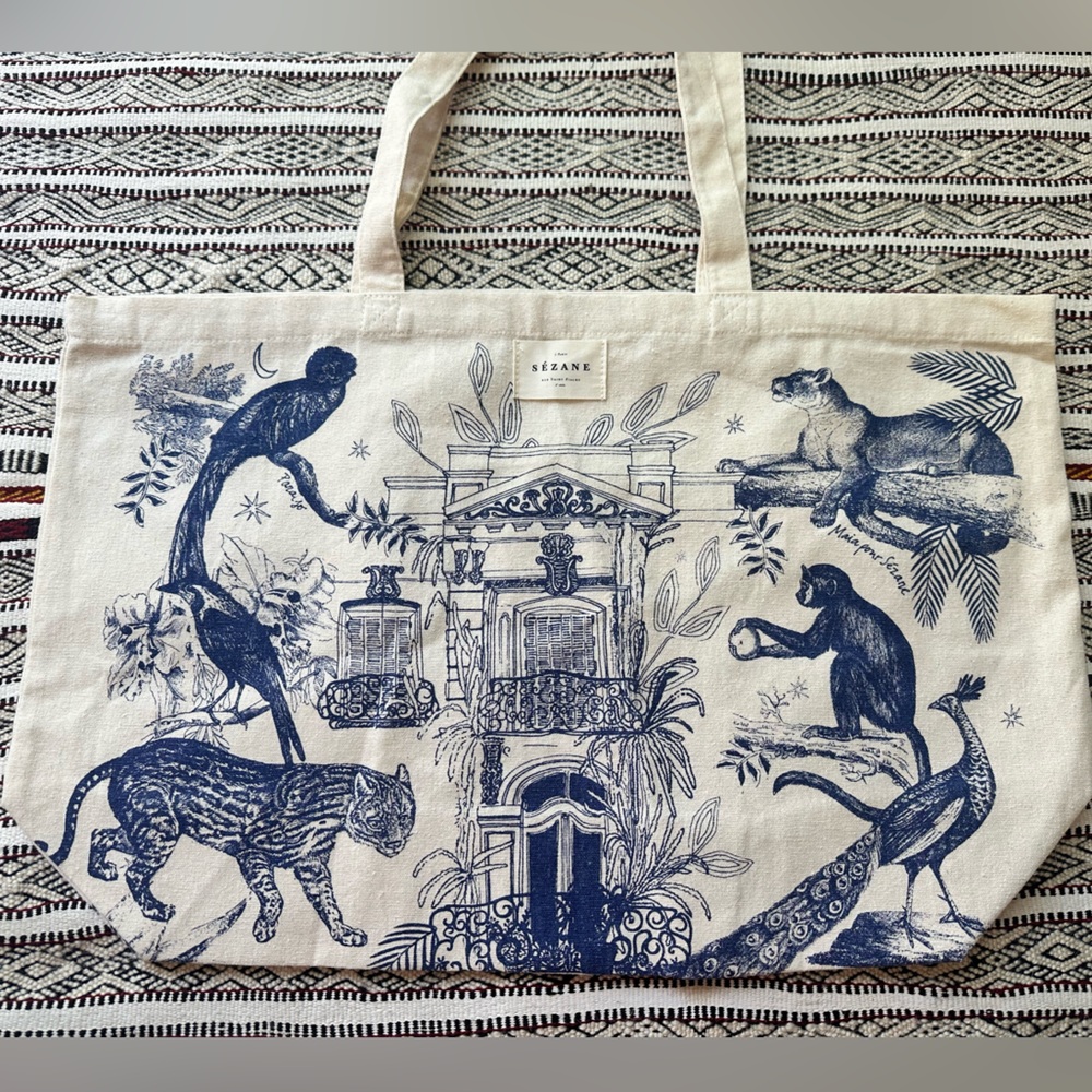 Sezane tote, brand new